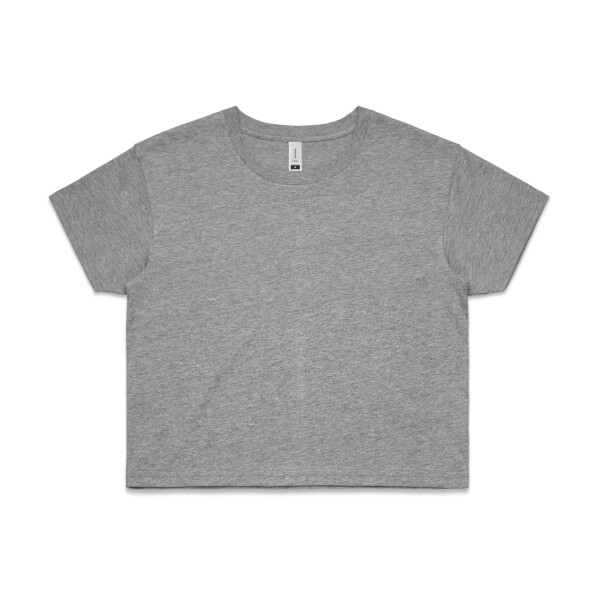 AS Colour CROP TEE - 4062 Front